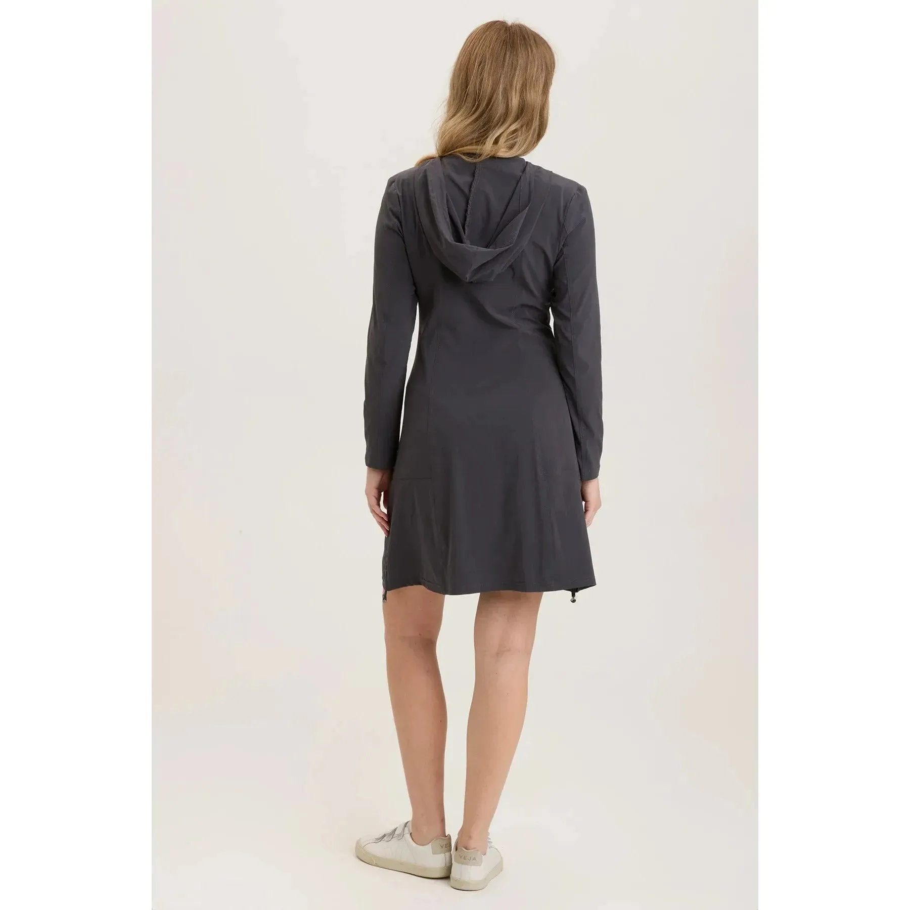 Active Rufino Jacket Dress in Charcoal Grey