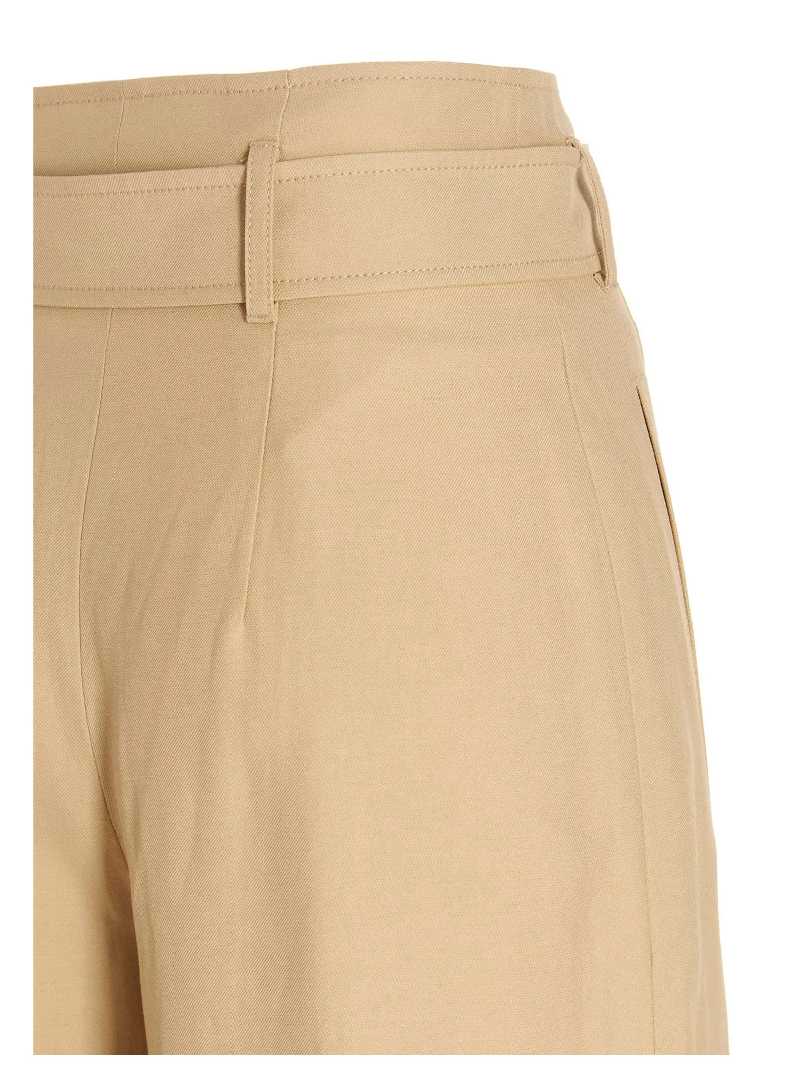 Alberta Ferretti High Waist Wrapped Trousers