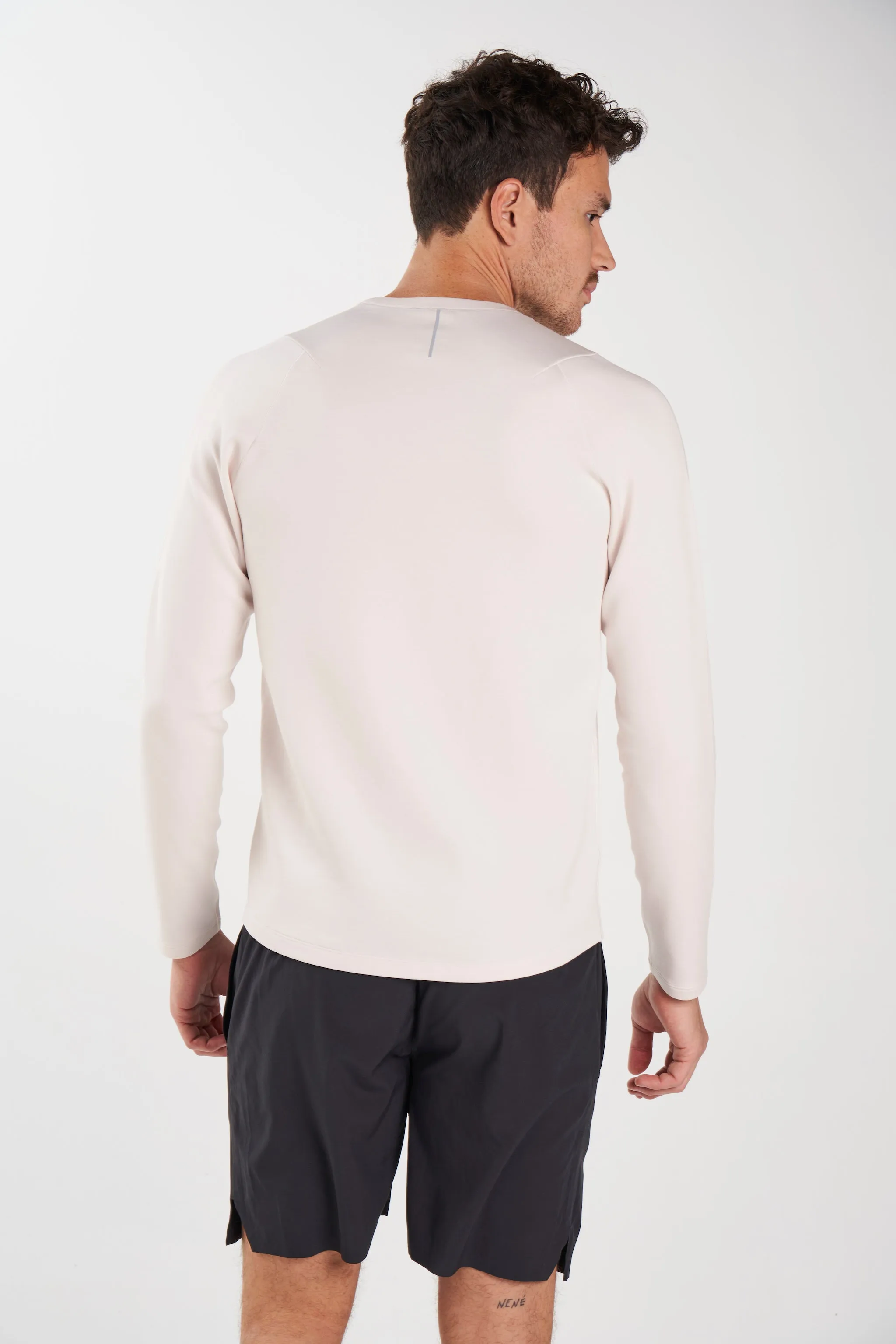 ALRN Raglan Thermal Crew - White Sand