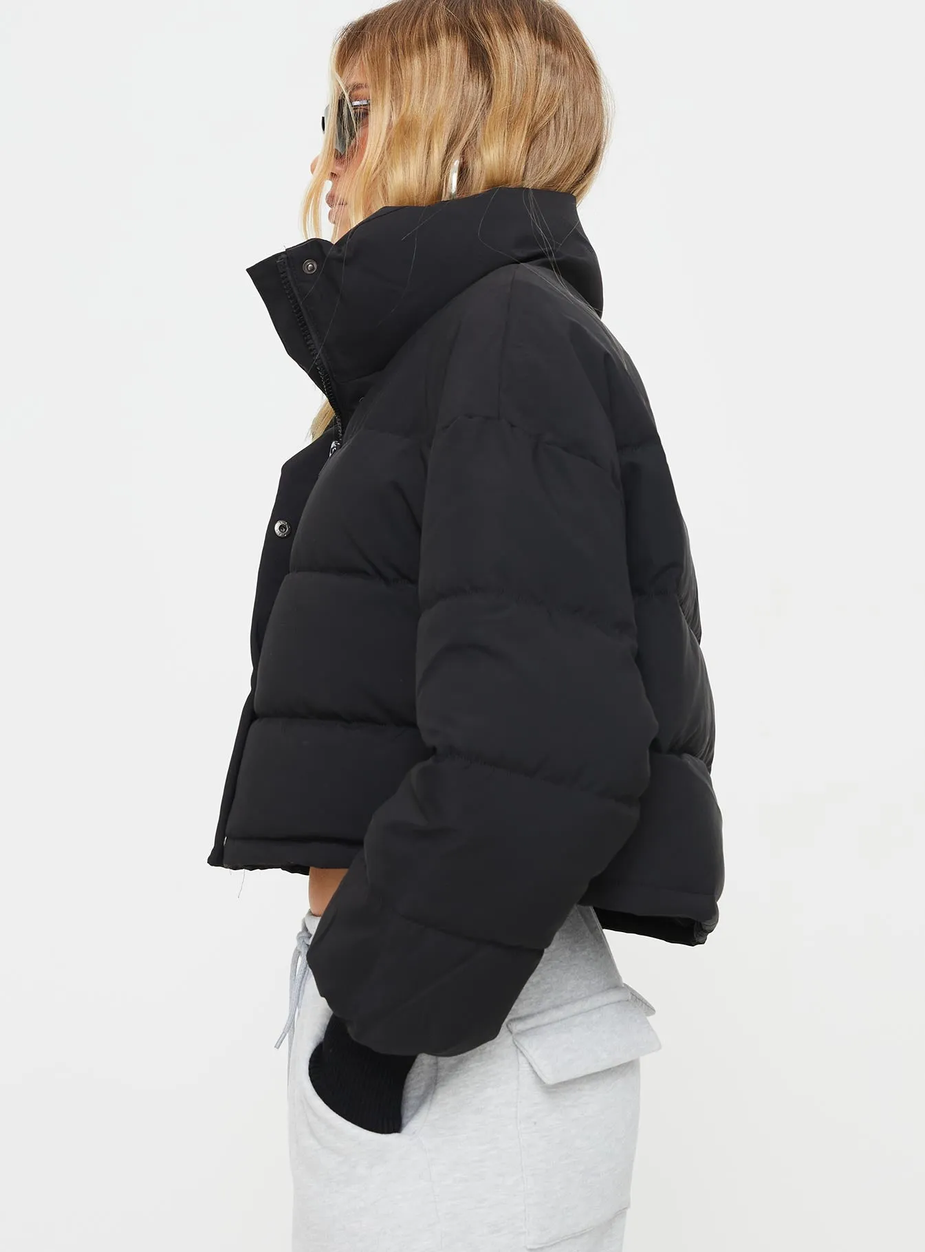 Anakin Puffer Jacket Black