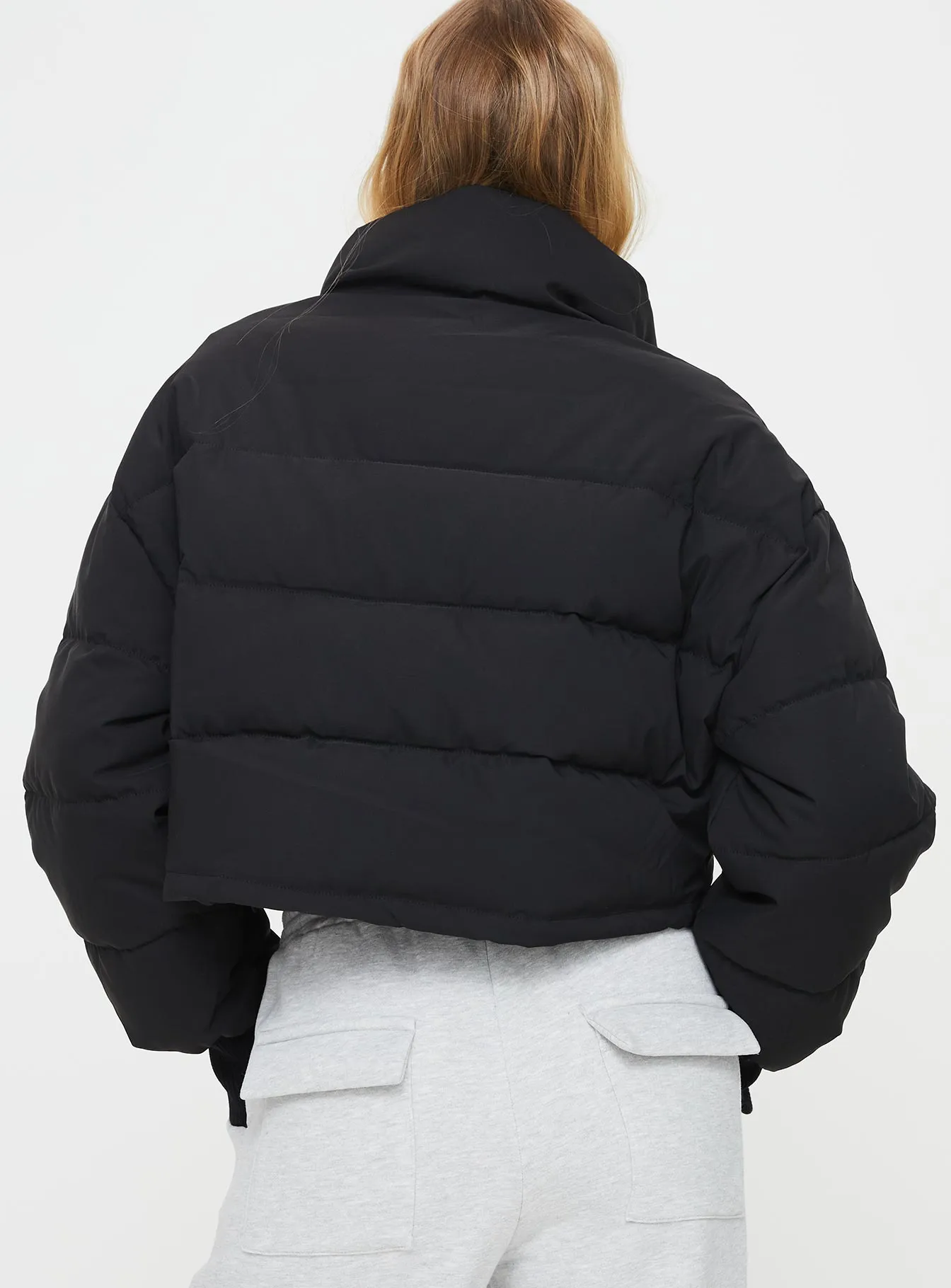 Anakin Puffer Jacket Black