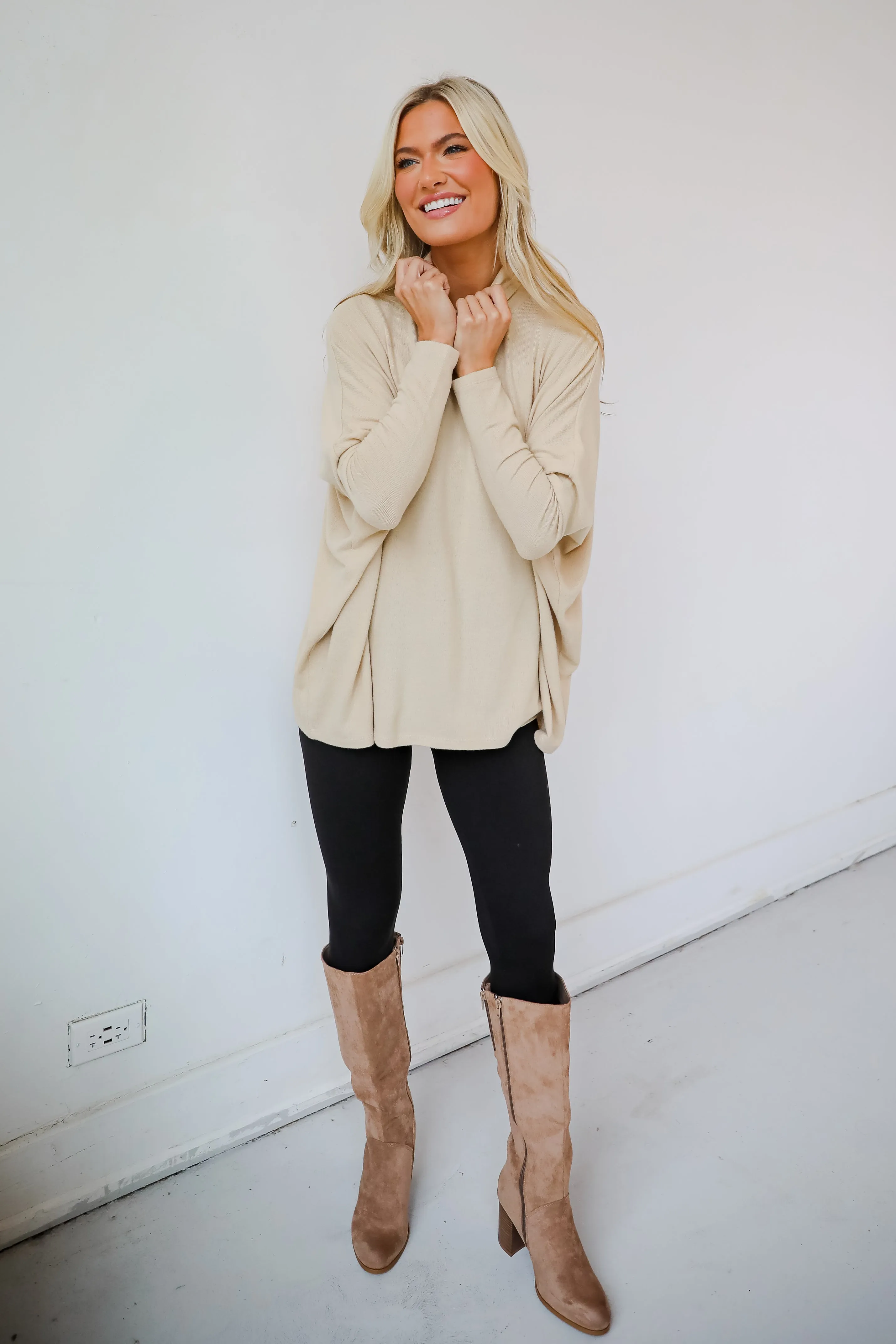 Avery Oversized Knit Top - DOORBUSTER