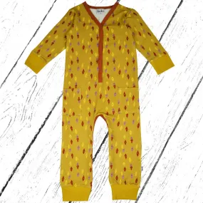 Baba Kidswear Overall Bodysuit Funny Squares