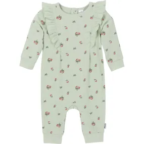 Baby Girls Green Pears Romper