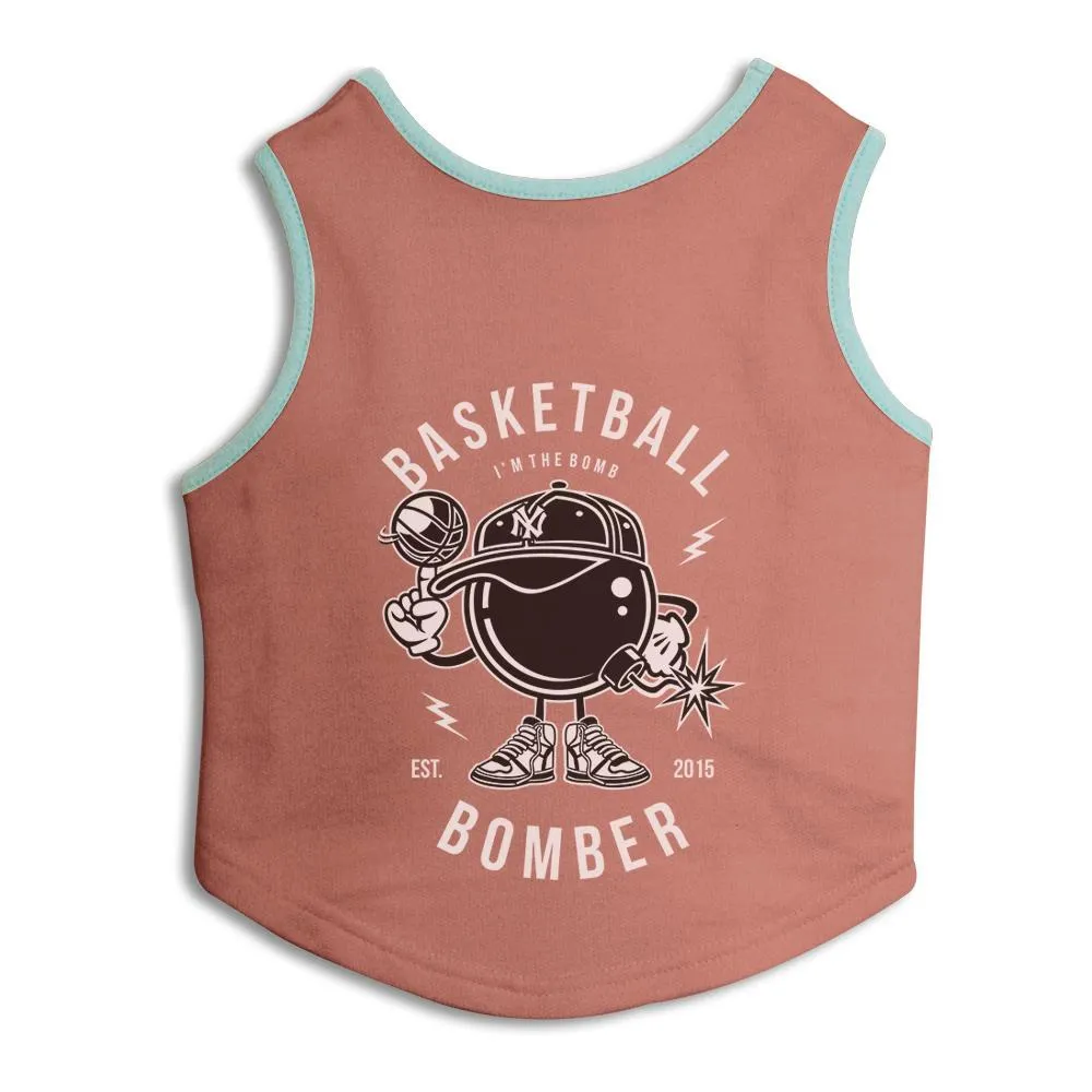 Basketball Bomber Dog Sweatshirt