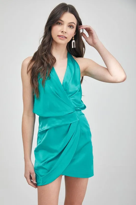 Beth V-Neck Wrap Dress