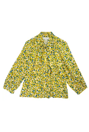 Big Bow Blouse - Limoncello