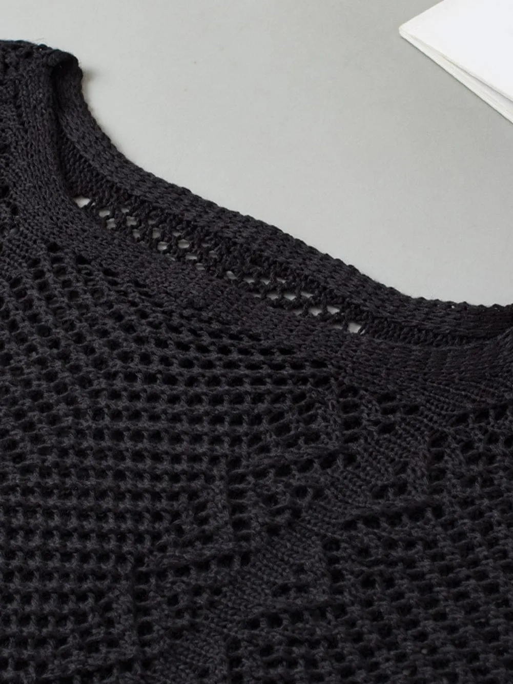 Black Knit Sweater