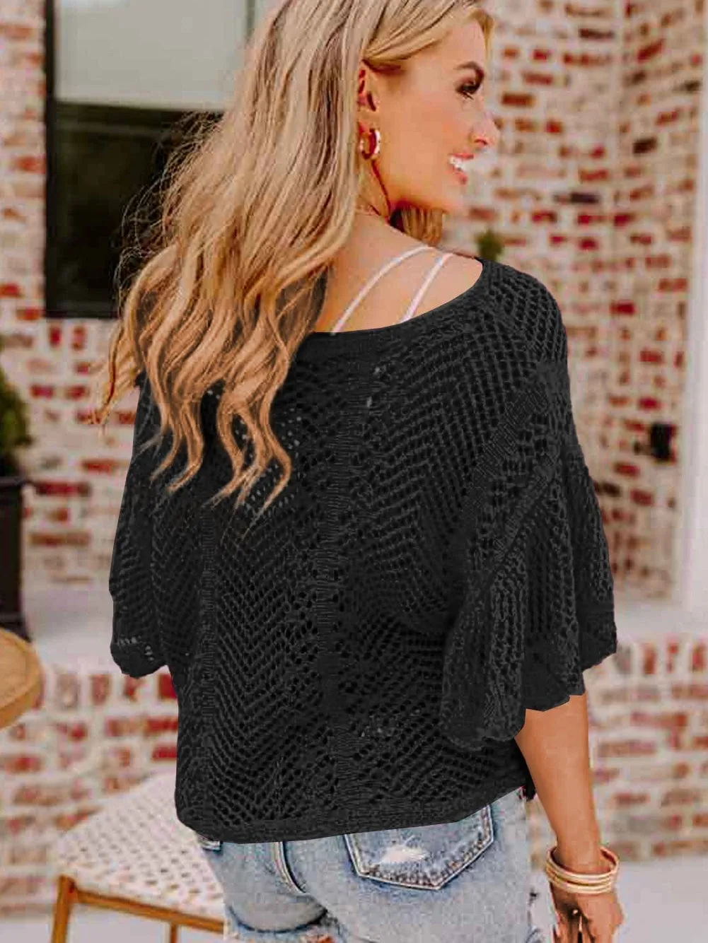 Black Knit Sweater