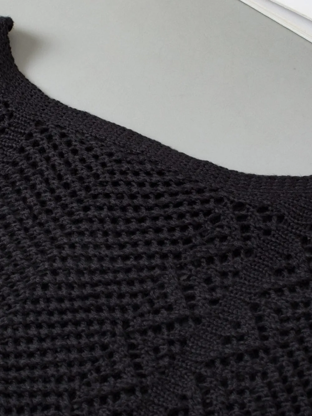 Black Knit Sweater