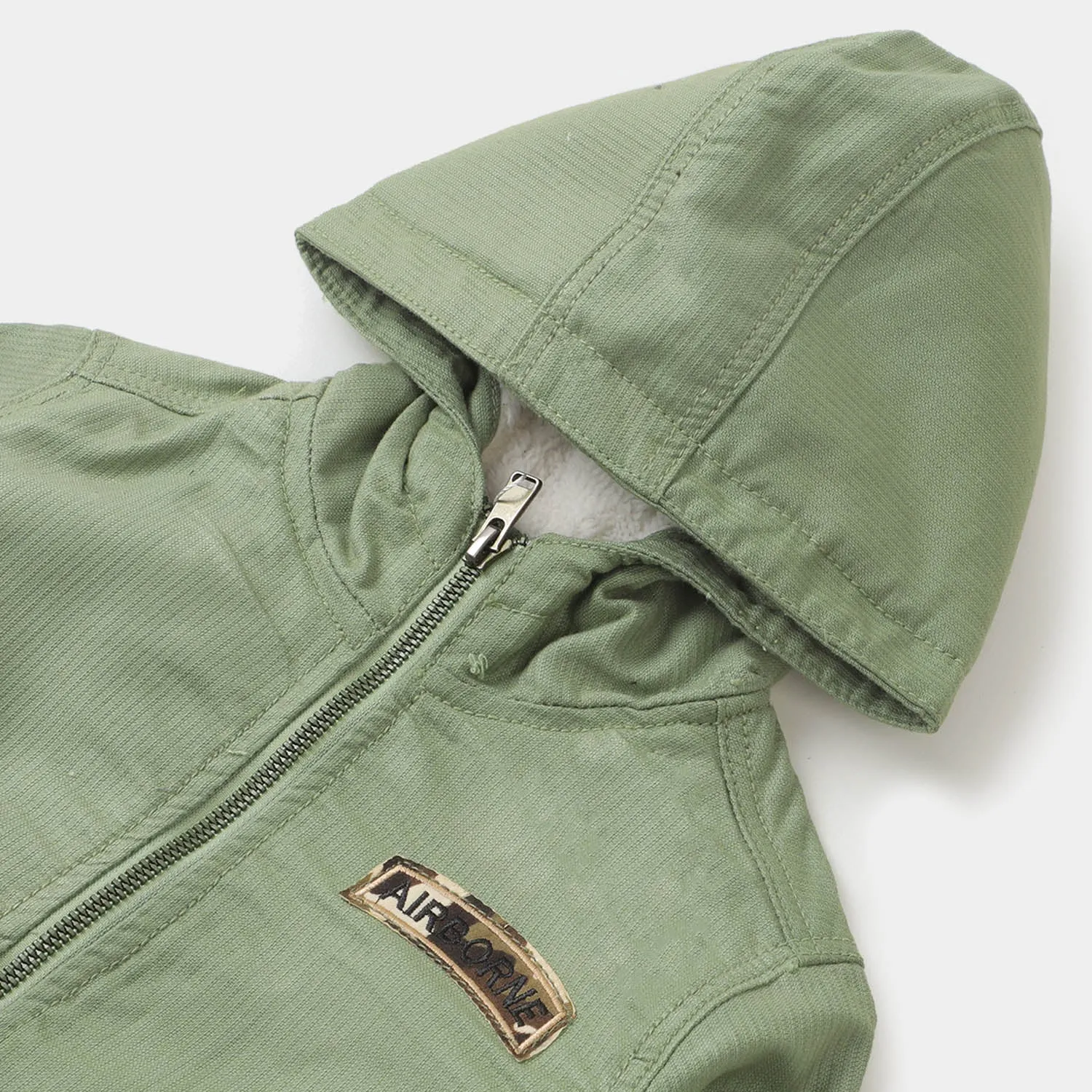 Boys Jacket Army-oil green