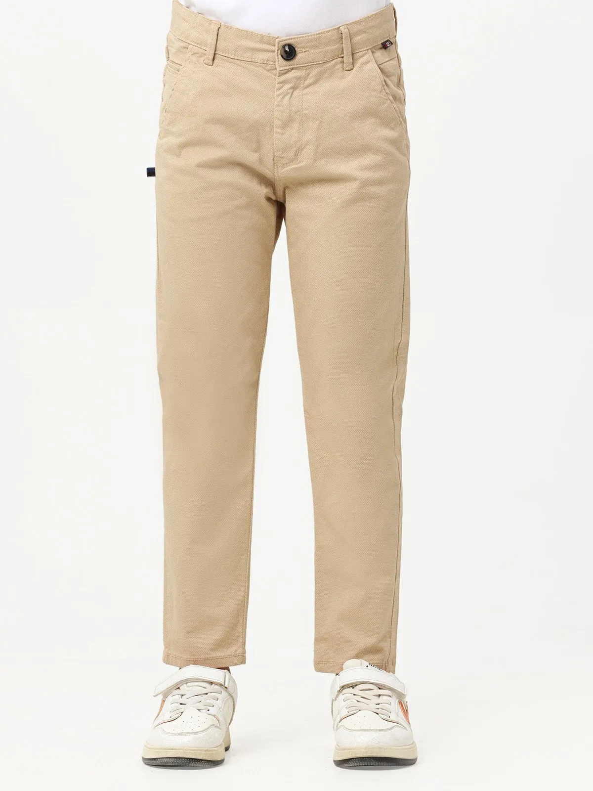 Boy's Khaki Chino Pant - EBBCP23-019