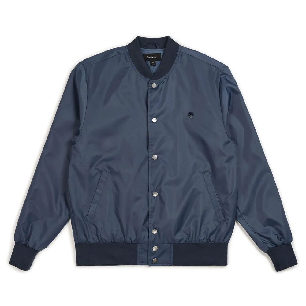 Brixton Arlo Bomber Jacket Blue