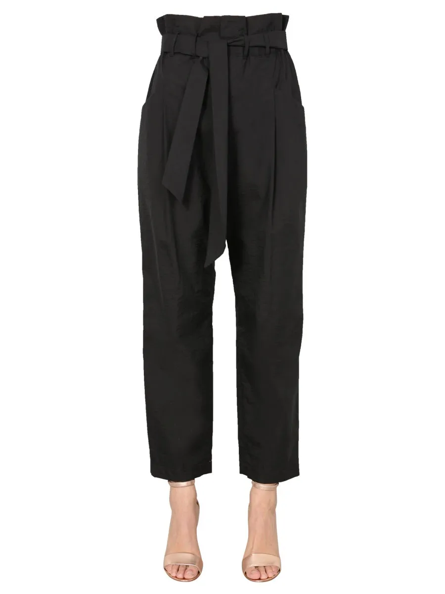 Brunello Cucinelli High Waist Belted Pants