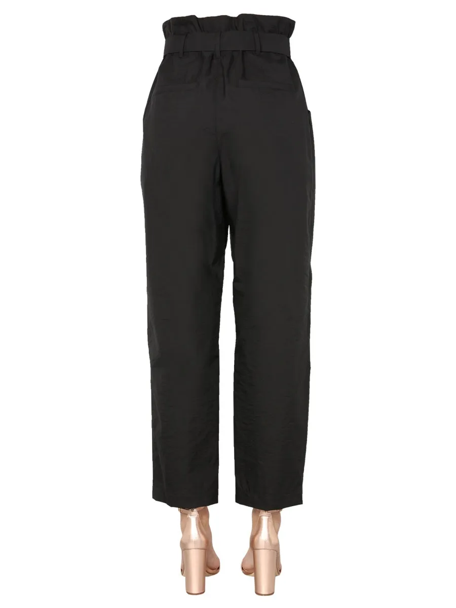 Brunello Cucinelli High Waist Belted Pants