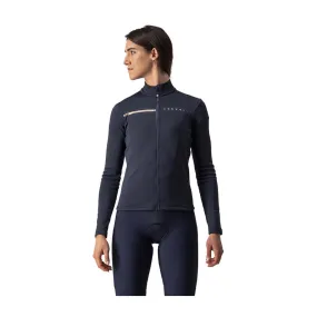 Castelli Sinergia 2 FZ Long Sleeve Jersey Blue Woman