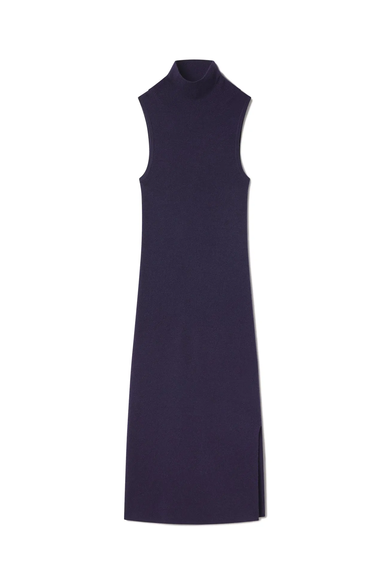 CECILY TURTLENECK SLEEVELESS DRESS