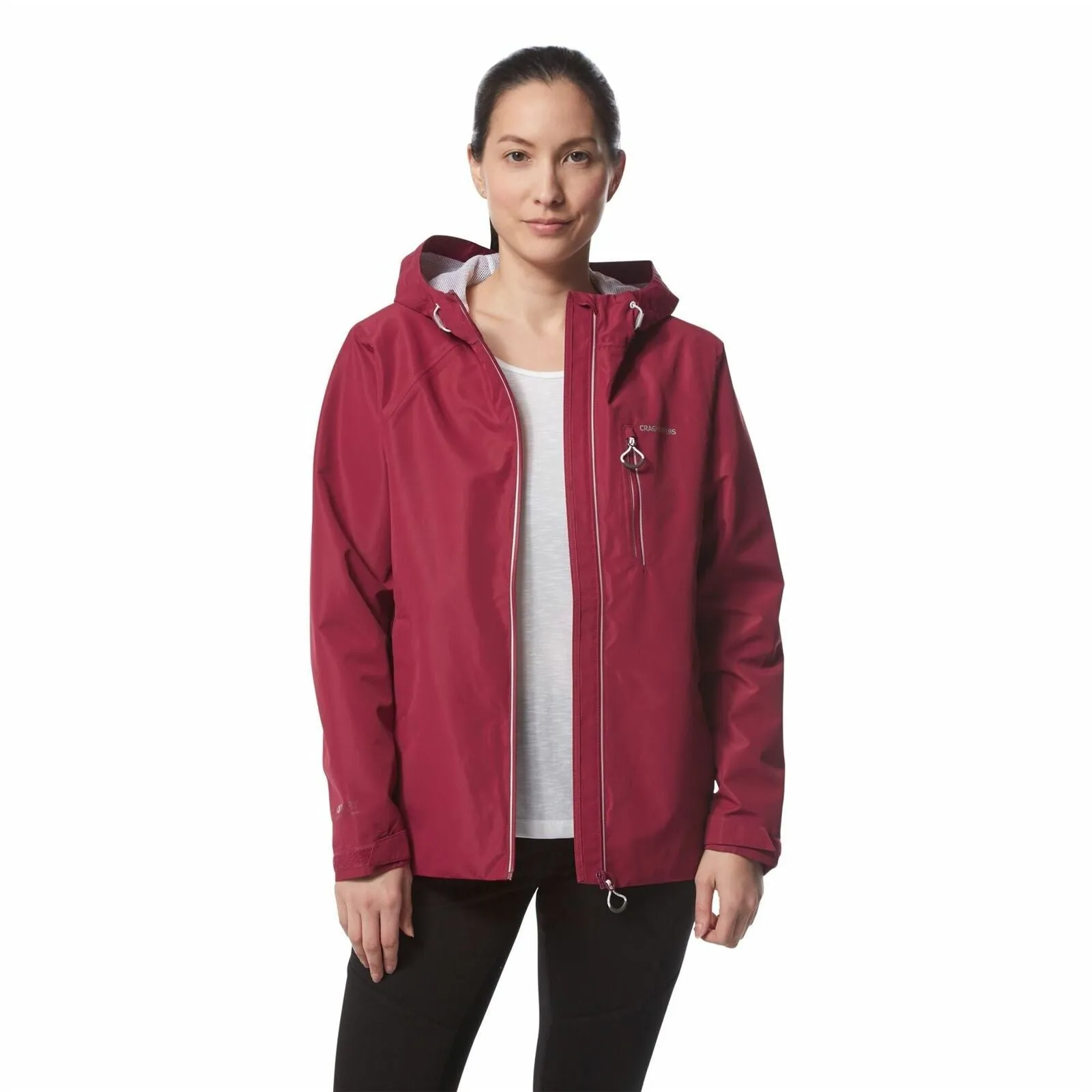 Craghoppers Womens Barletta Hooded Waterproof Ladies Coat