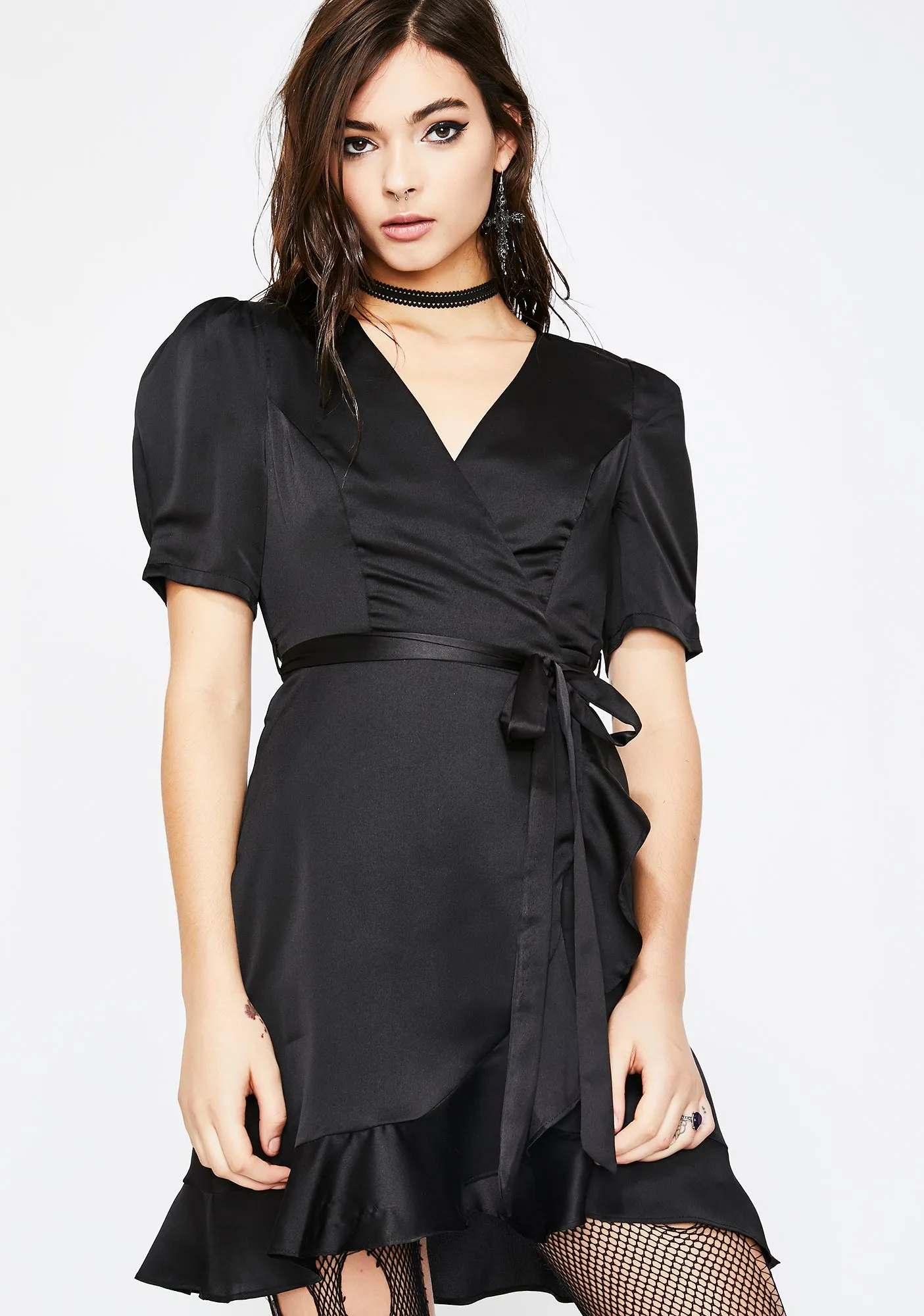 Diabolical Love's Secret Wrap Dress