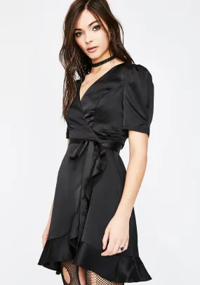 Diabolical Love's Secret Wrap Dress