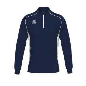 ERREA DYNAMIC 1/4 ZIP SWEATSHIRT NAVY WHITE