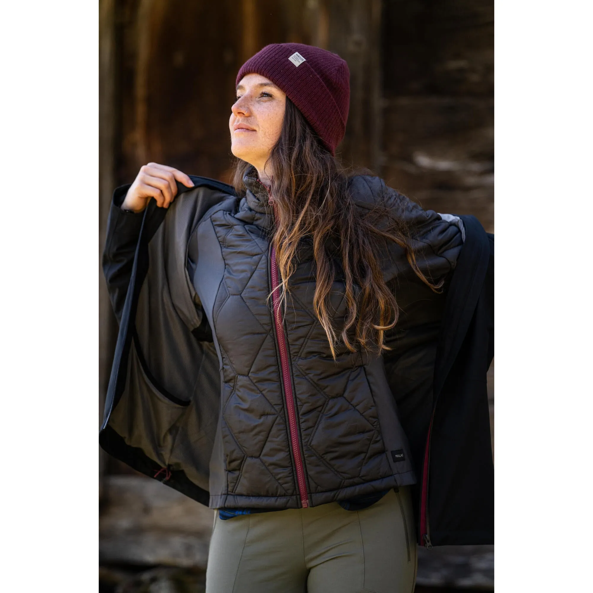 Forclaz Women's Travel 500 3-in-1 Waterproof Jacket