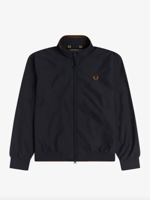 Fred Perry Brentham Jacket/Navy - CORE SS24