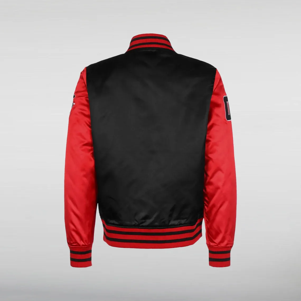 FUBU College Bomber Satin Jacket