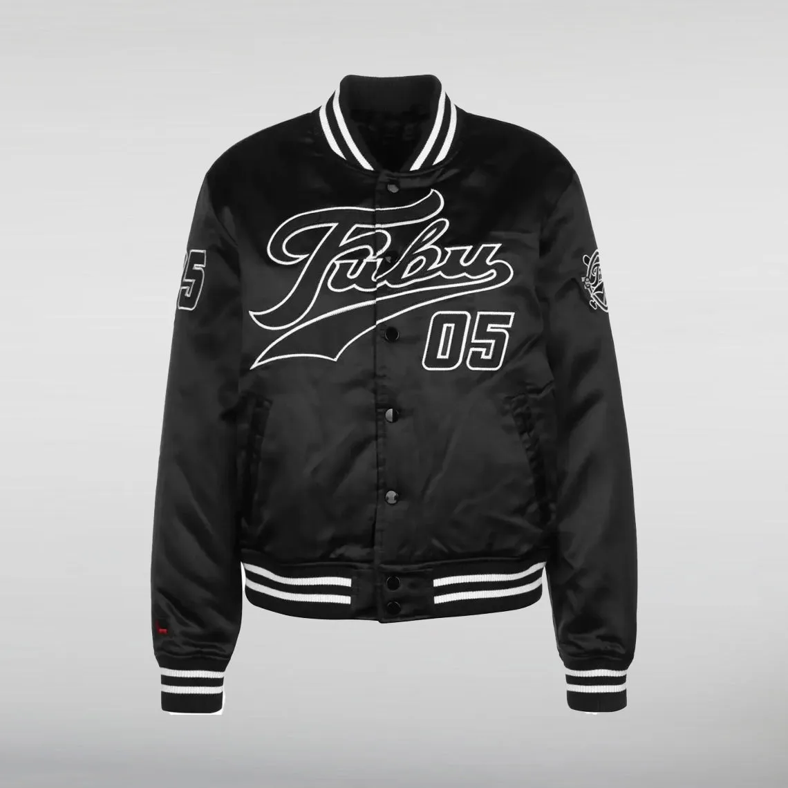 FUBU College Bomber Satin Jacket