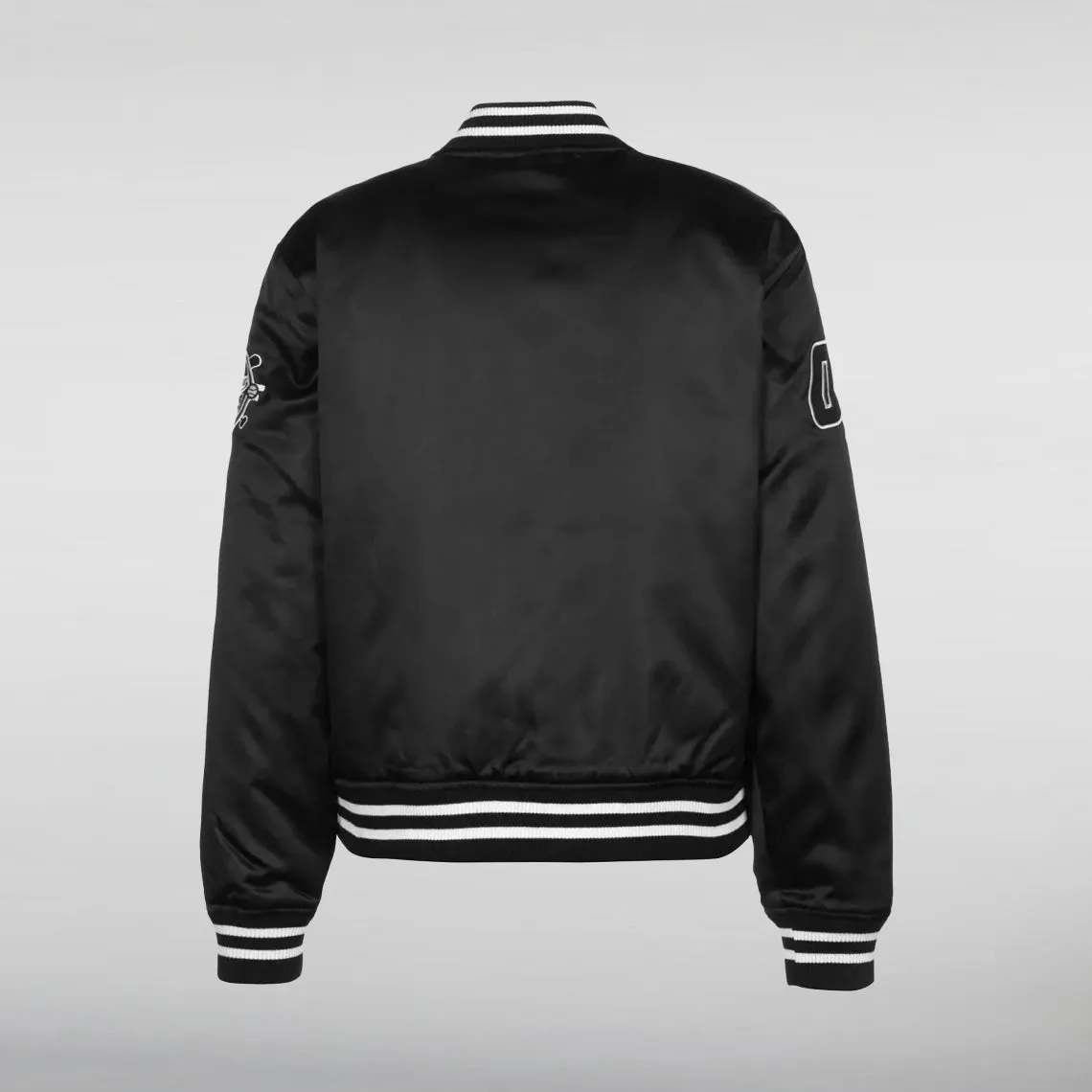 FUBU College Bomber Satin Jacket