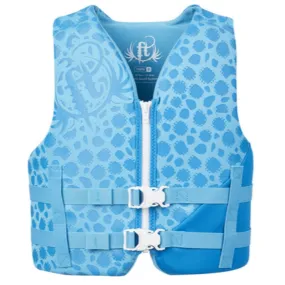 Full Throttle Youth Life Jacket Rapid-Dry-Blue