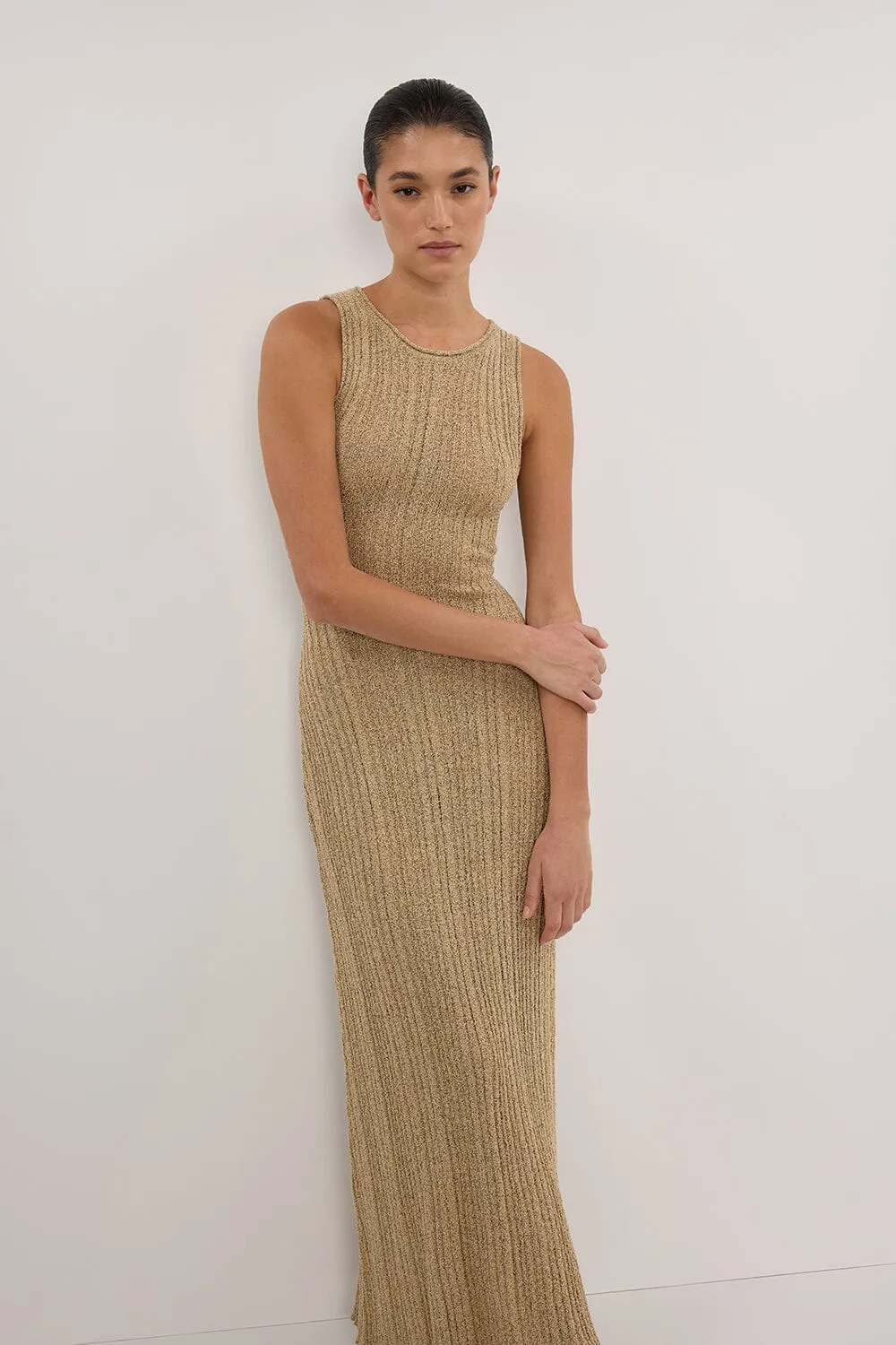 GIANNA DUNE KNIT MAXI DRESS