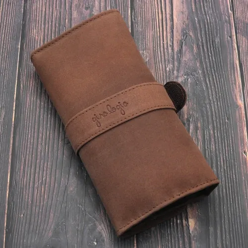 Girologio 6 Pen Wrap - Bomber Brown