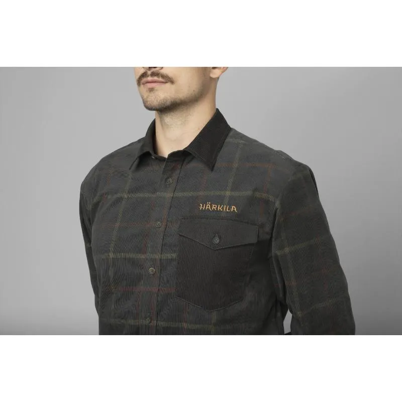 Harkila Kaldfjord Mens Corduroy Shirt - Phantom