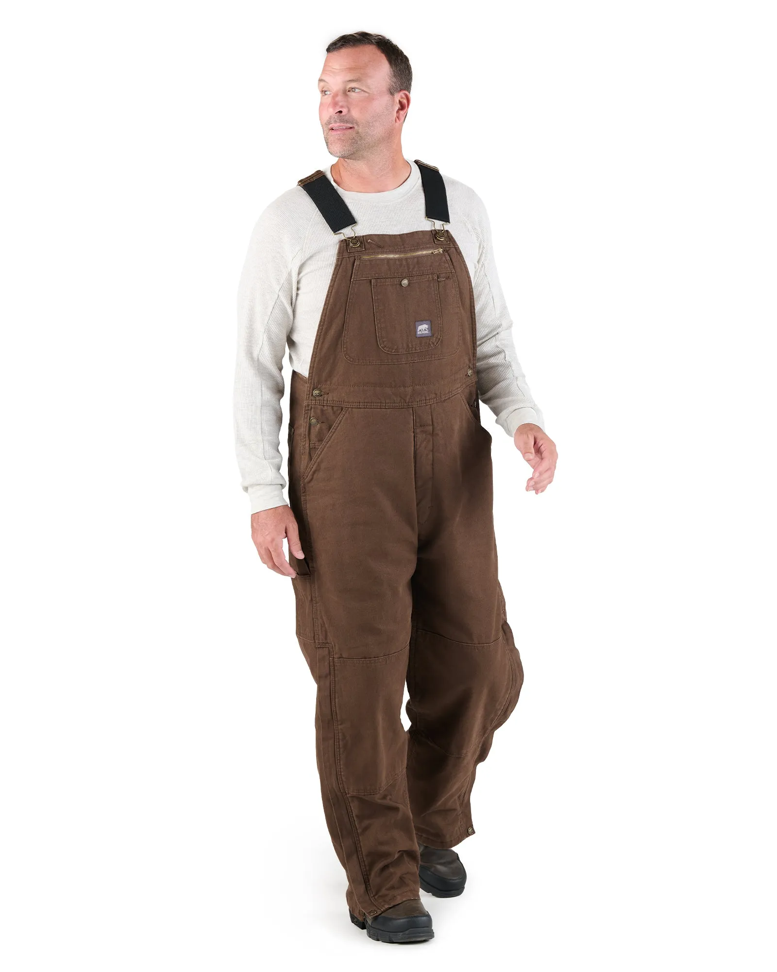 Heartland Insulated Washed Traditional Duck Bib Overall