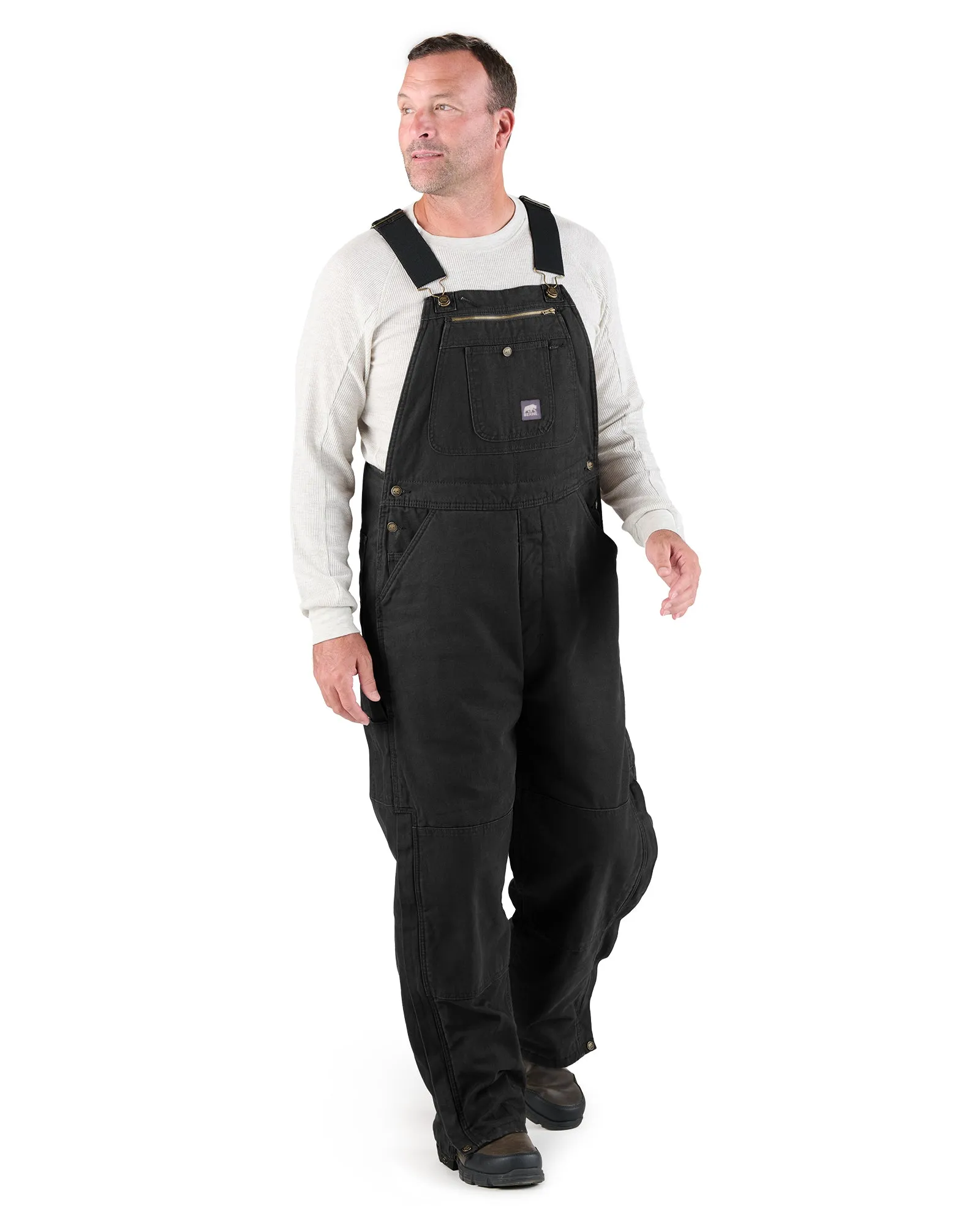 Heartland Insulated Washed Traditional Duck Bib Overall