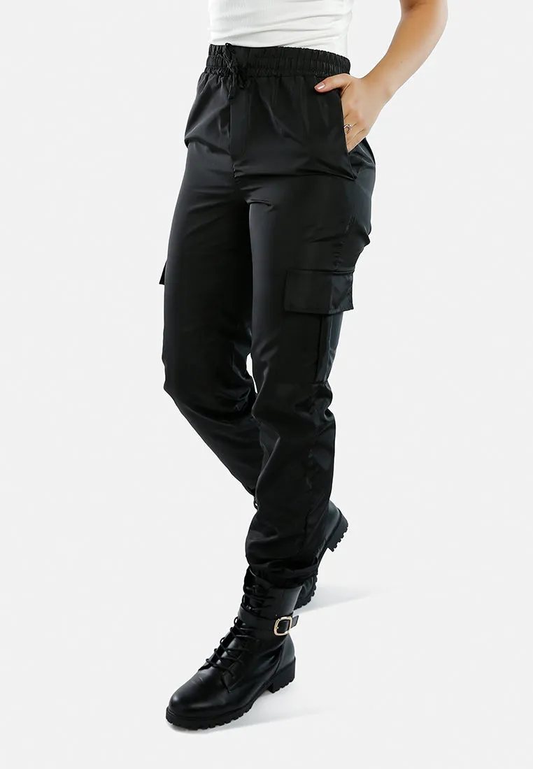 High Waist Semi Casual Trousers