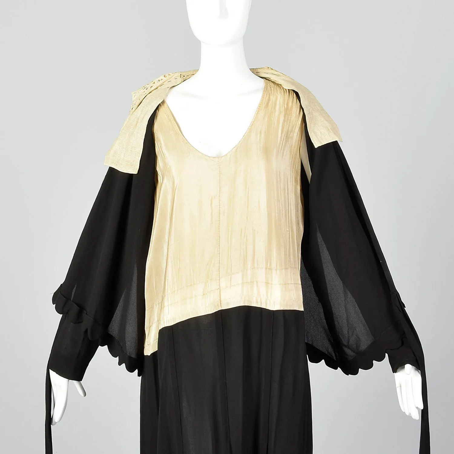 Large 1920s Dress and Wrap Top