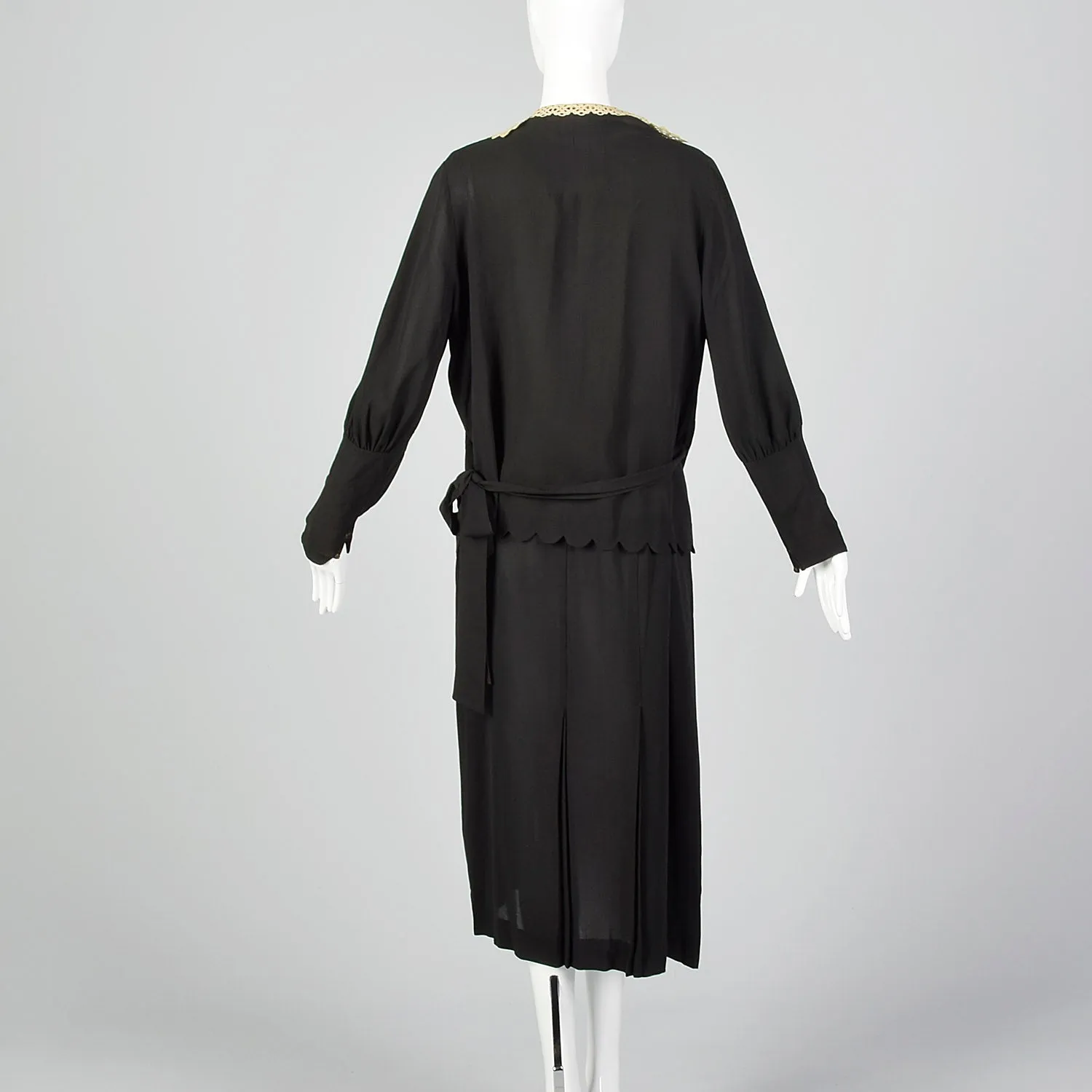 Large 1920s Dress and Wrap Top