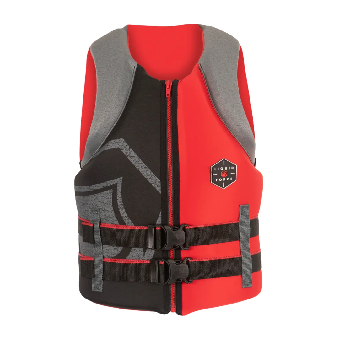 Liquid Force 2025 Hinge CGA Wake Vest-Red