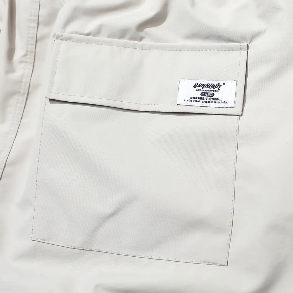 LOGO 3L JOGGER PANTS CREAM