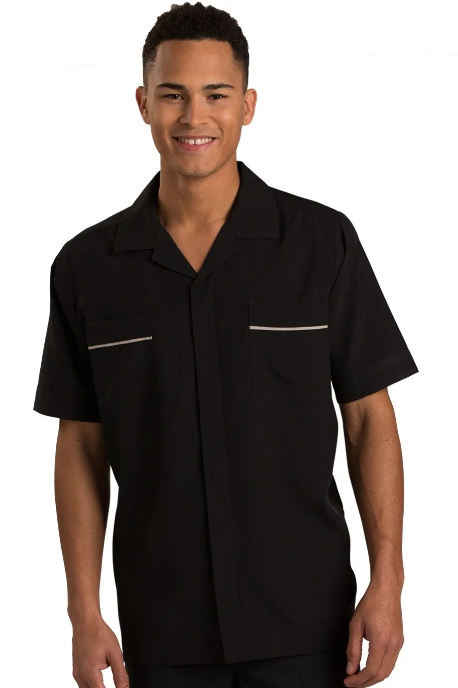 Men's Pinnacle Service Shirt - Black