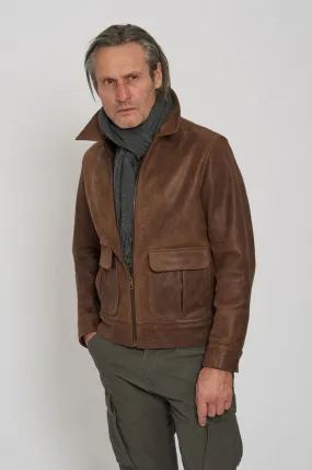 Men's Rugged and Characterful Premium Leather Jacket