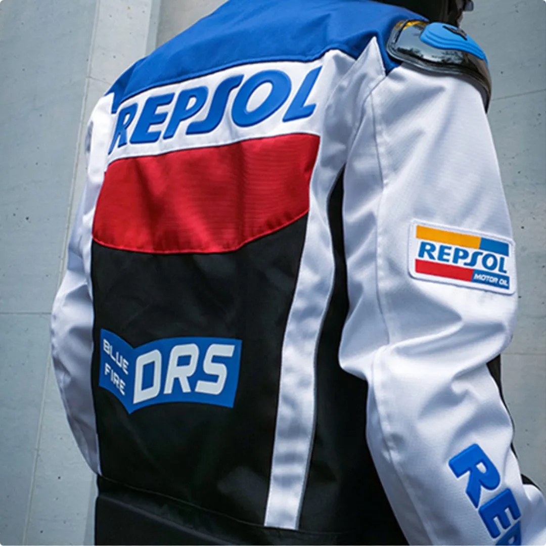 Motorcycle Jacket Blue