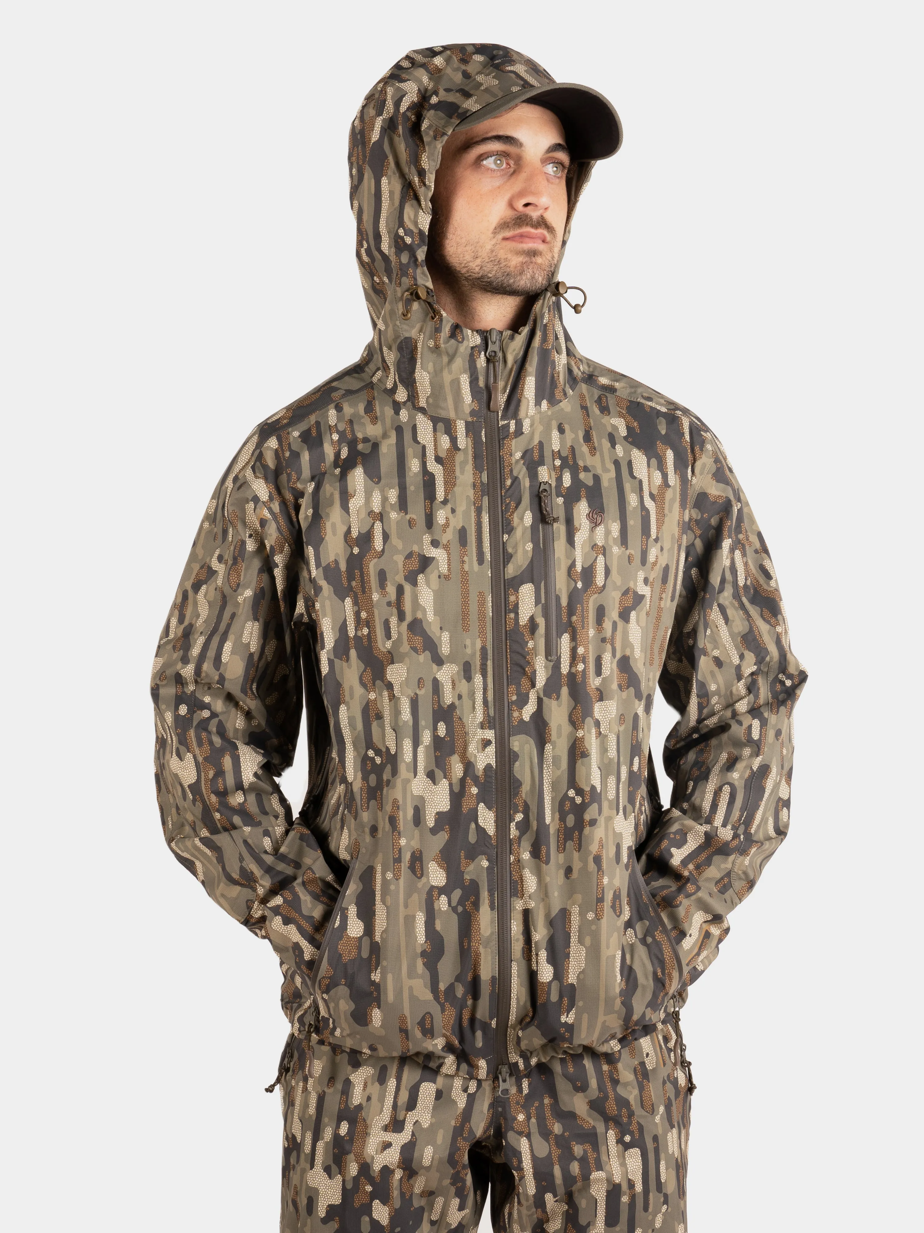 M's 3L Ultralight Rain Jacket - Woodland