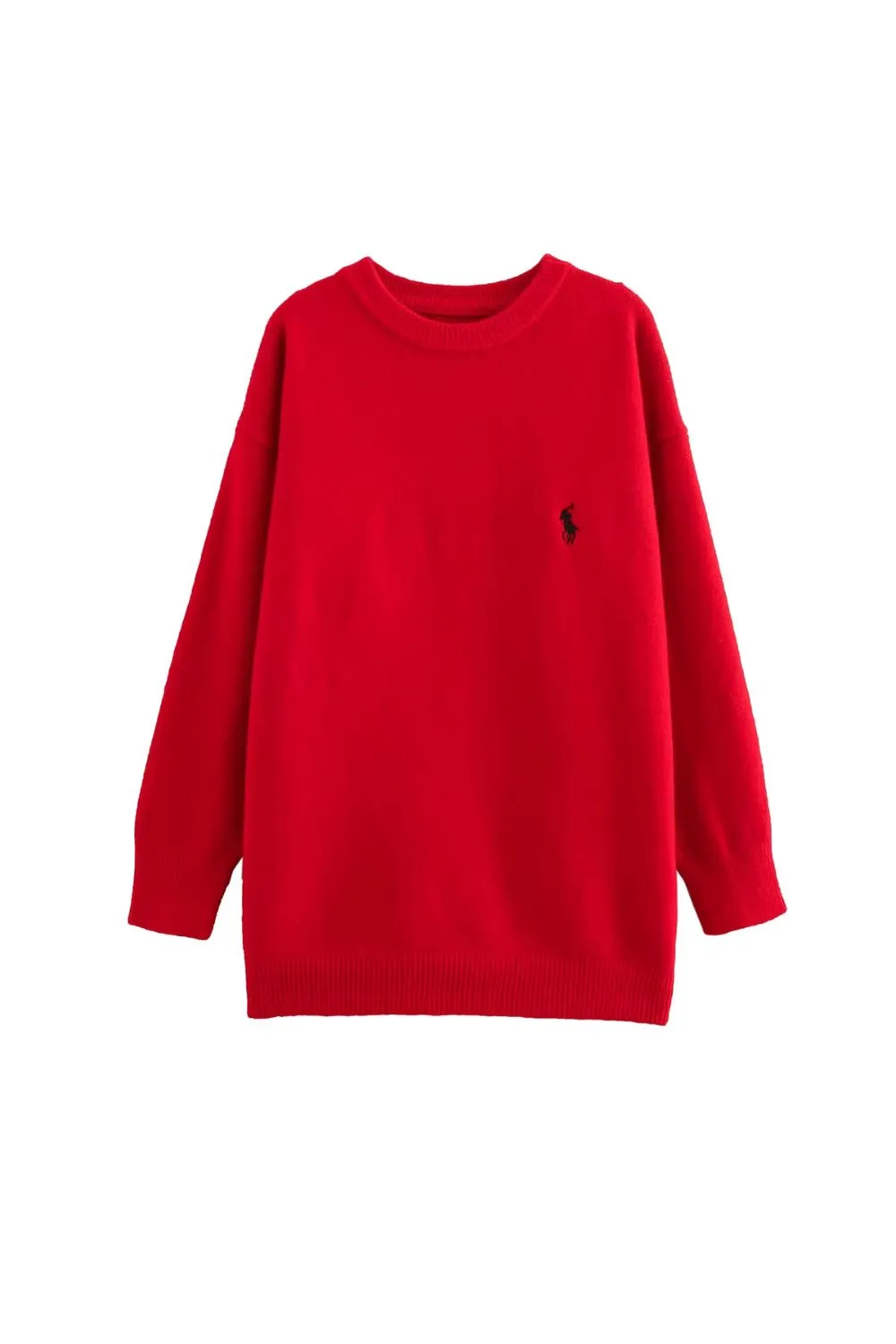 'Natalie' Sweet Round Neck Long Sleeve Knit Sweater