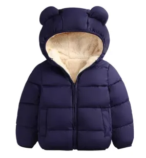 Navy Puffer Jacket #1000904