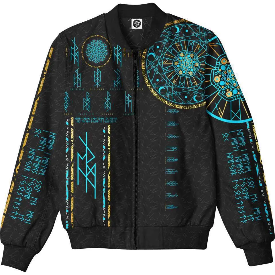 Nine Worlds Bomber Jacket - Night Edition