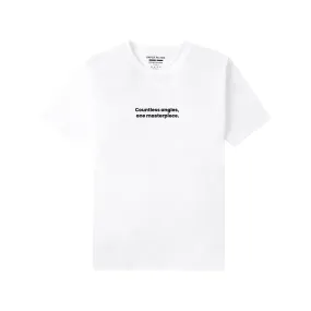 Paper Plane Process Sketched Tee (White)