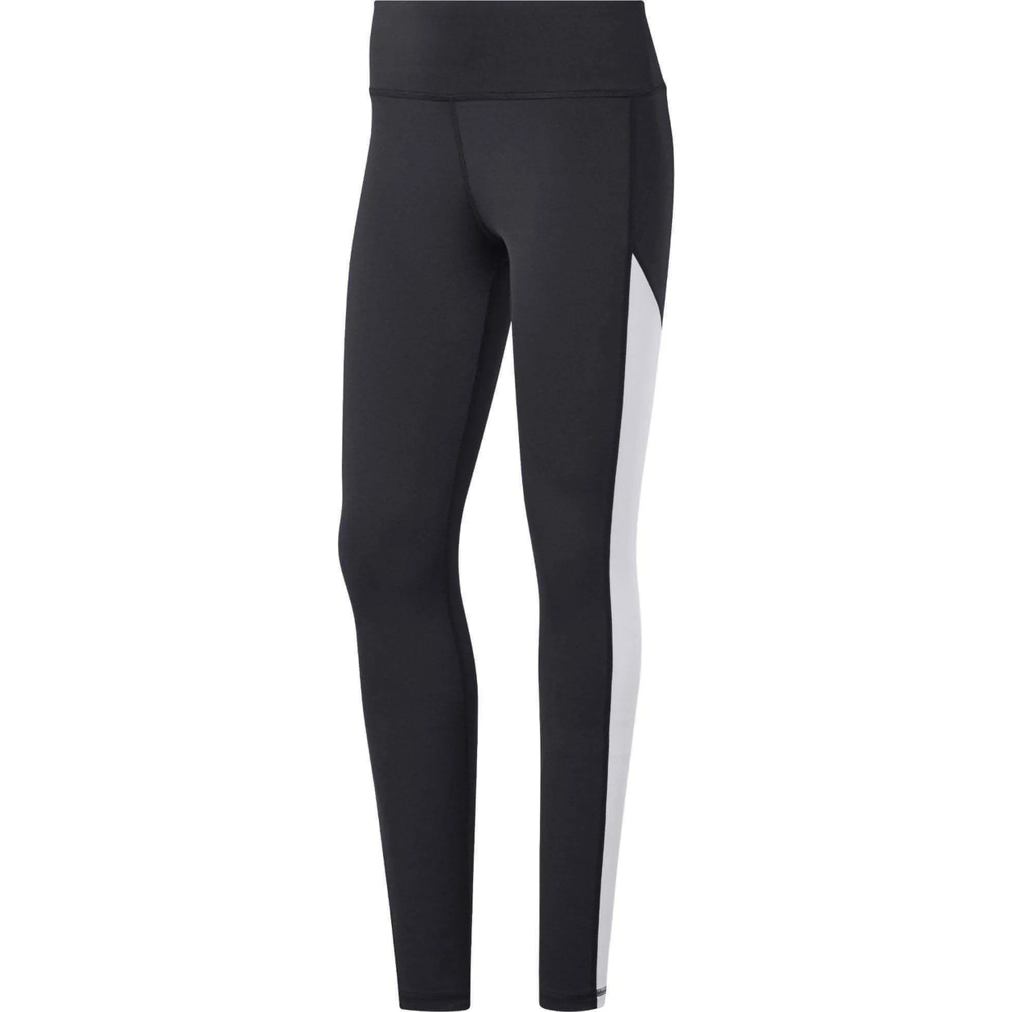 Reebok Workout Ready Logo Womens Long Training Tights - Black